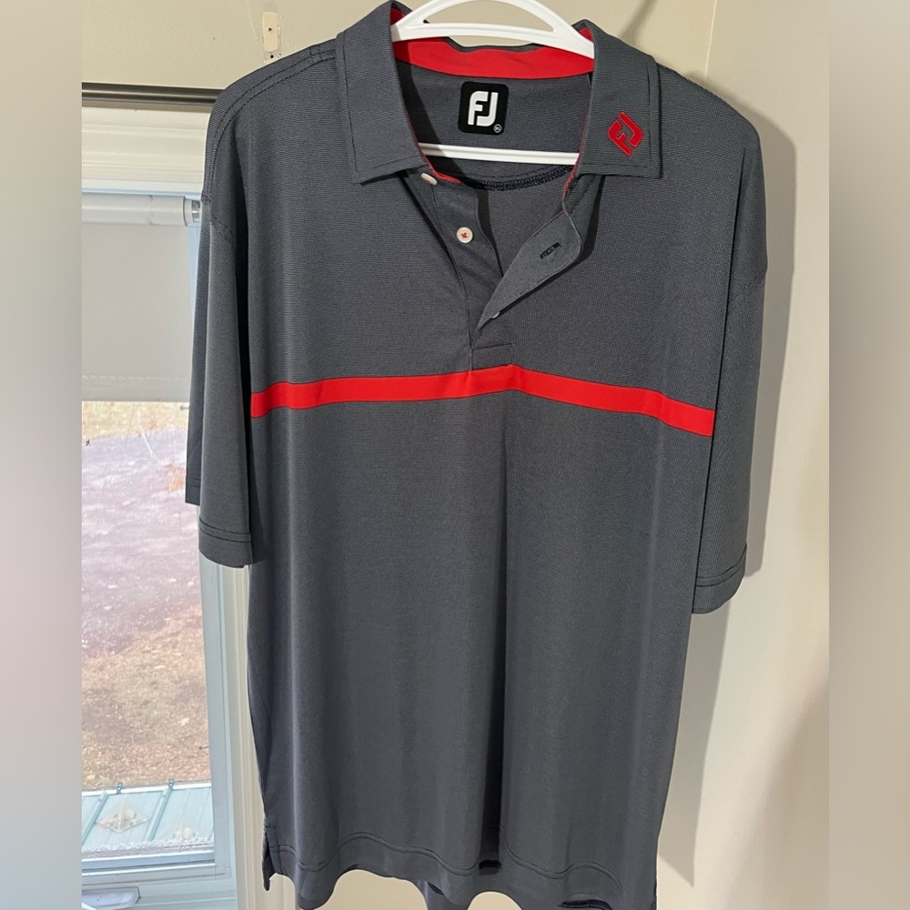 Footjoy XL polo EUC. New without tags   Mint